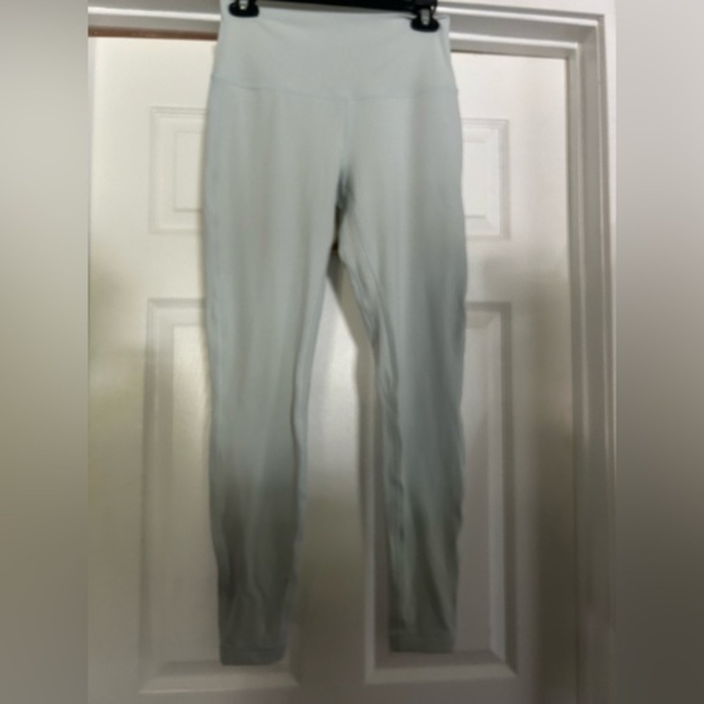 Pale Sage Athletic Leggings
